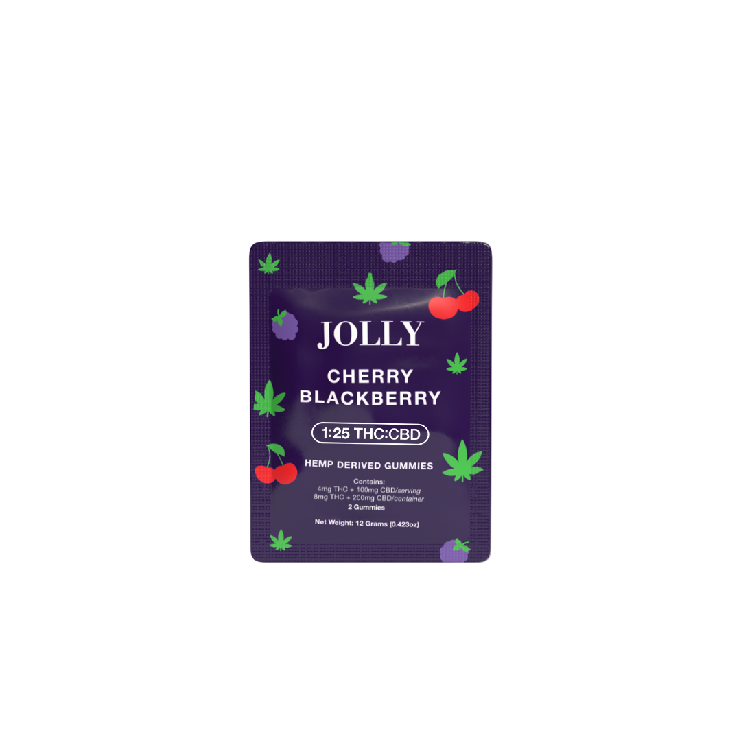 4mg Cherry Blackberry Vegan Gummies