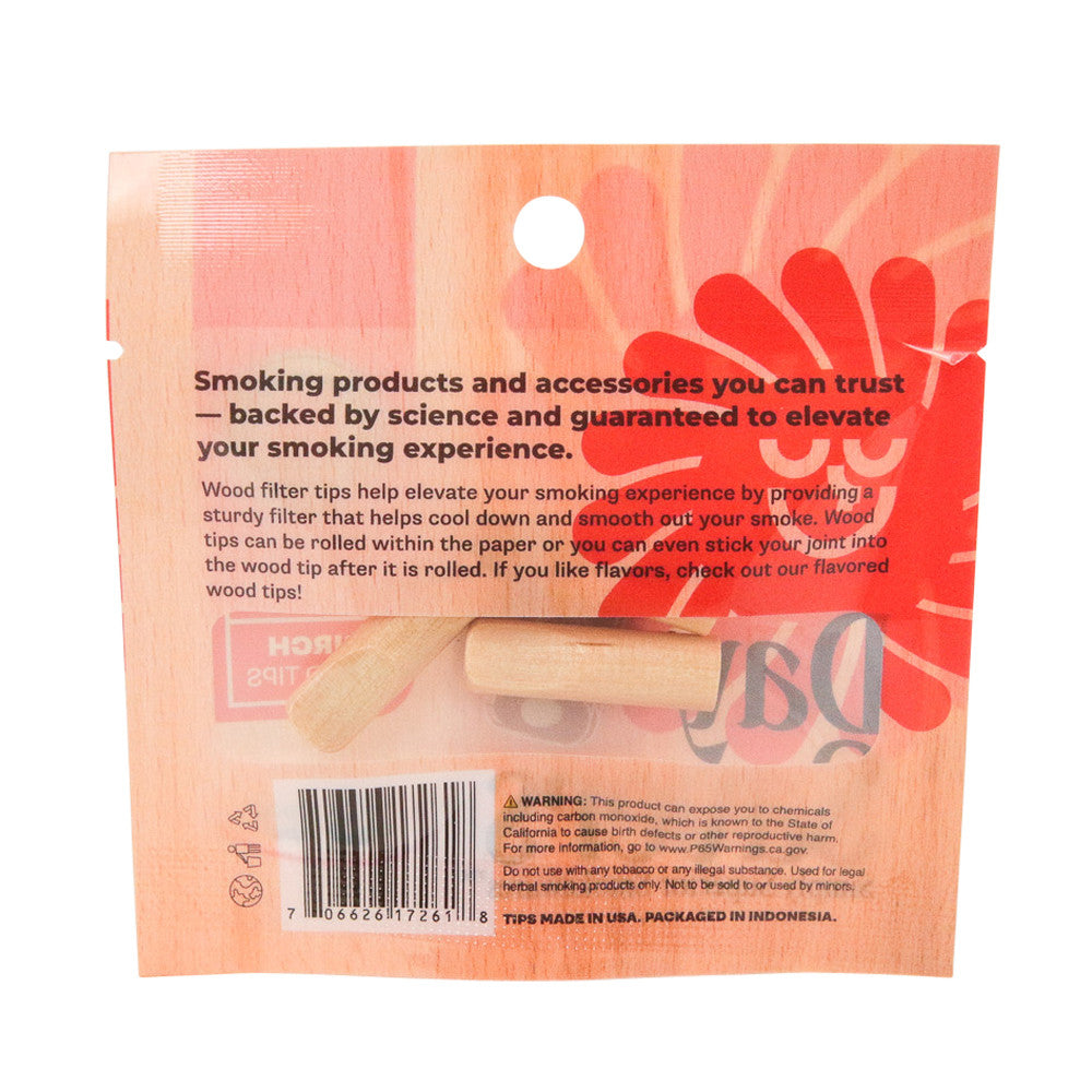 Natural Wood Filter Tips