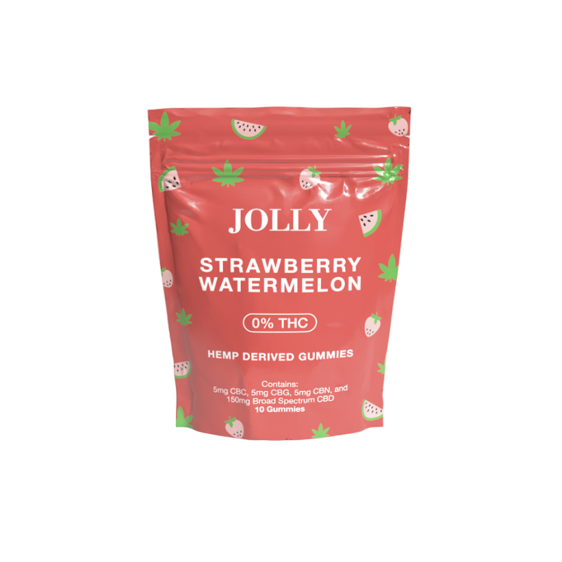 CBD Strawberry Watermelon Vegan Gummies