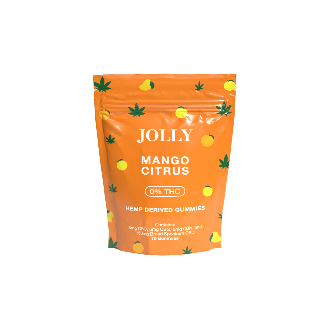 CBD Mango Citrus Vegan Gummies
