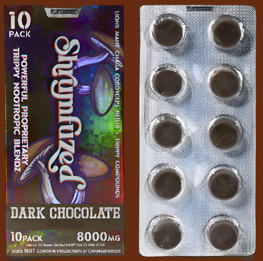 Shrumfuzed Mushroom Dark Chocolate