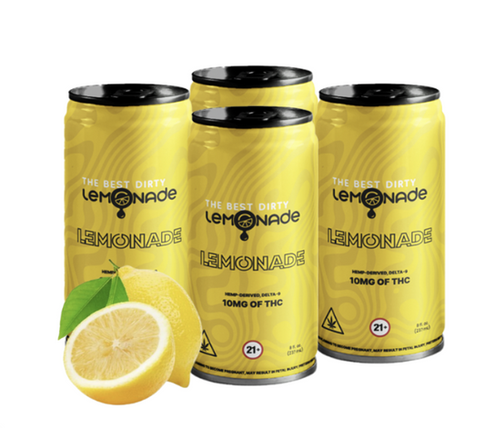 the best dirty lemonade - lemonade 10mg thc drink