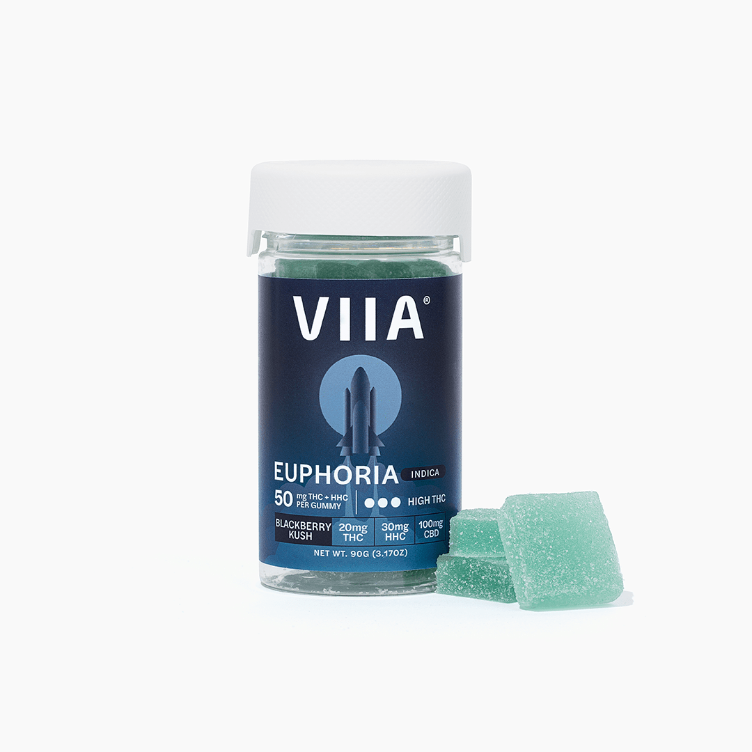 Euphoria Indica Gummies - 50mg THC