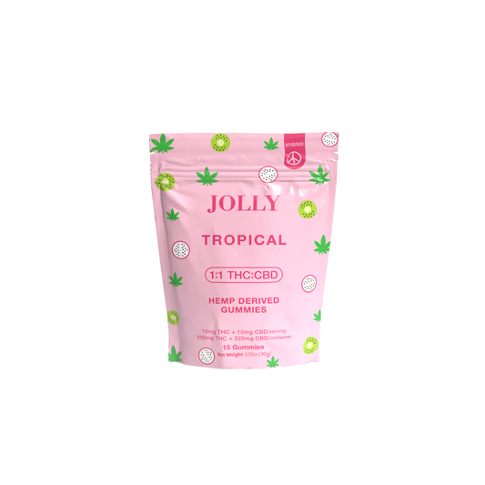 15mg (15ct) Tropical Vegan Gummies