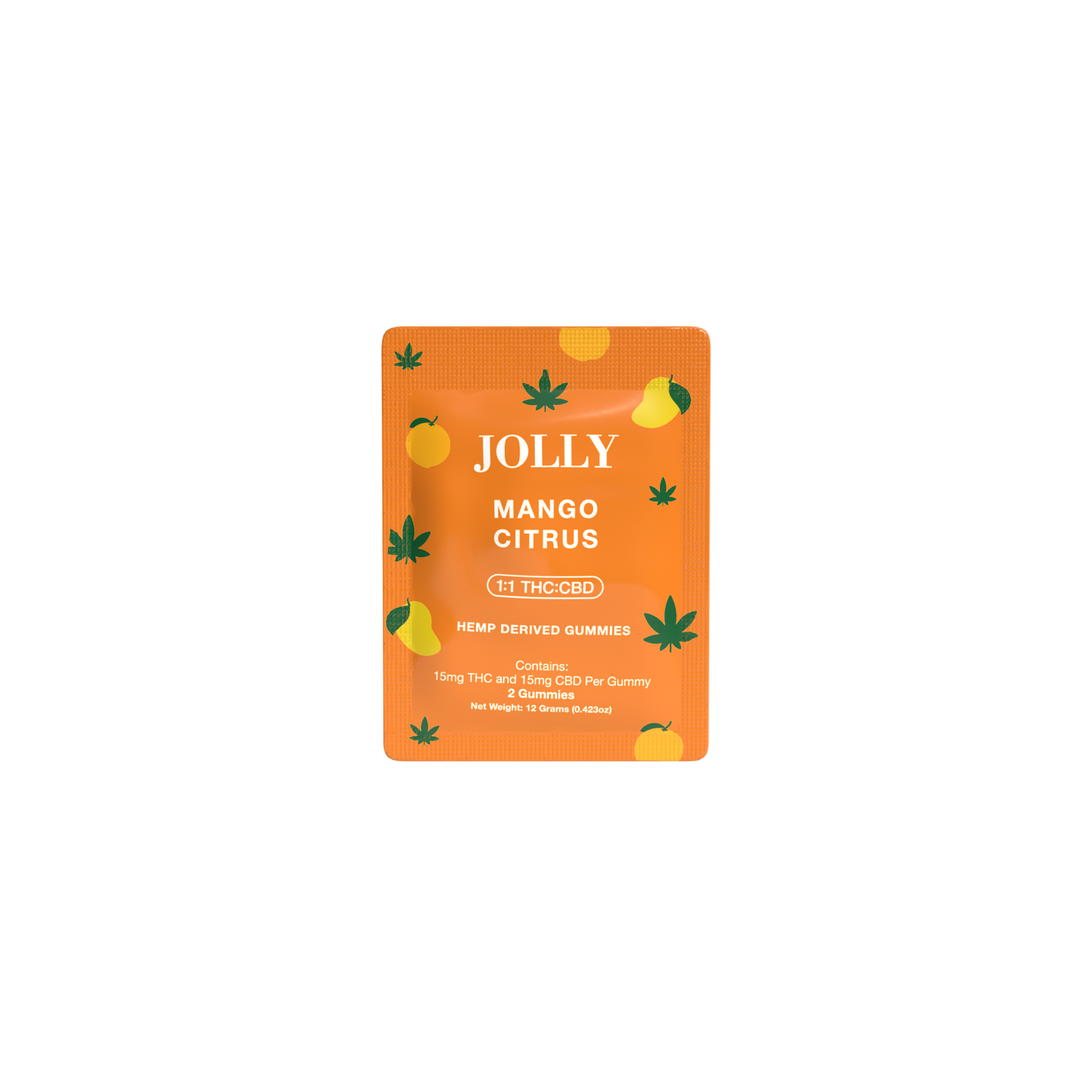 15mg (2ct) Mango Citrus Vegan Gummies