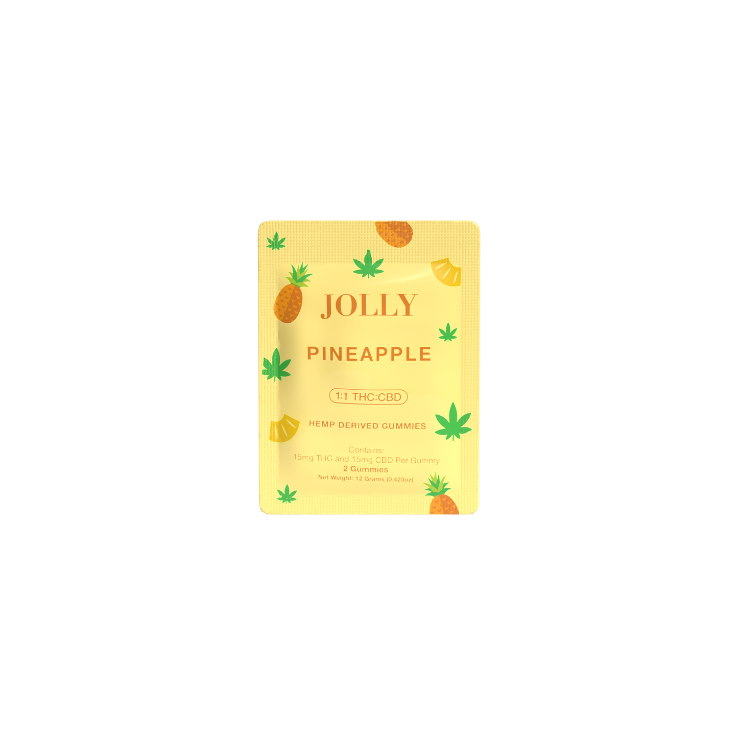 15mg (2ct) Pineapple Vegan Gummies