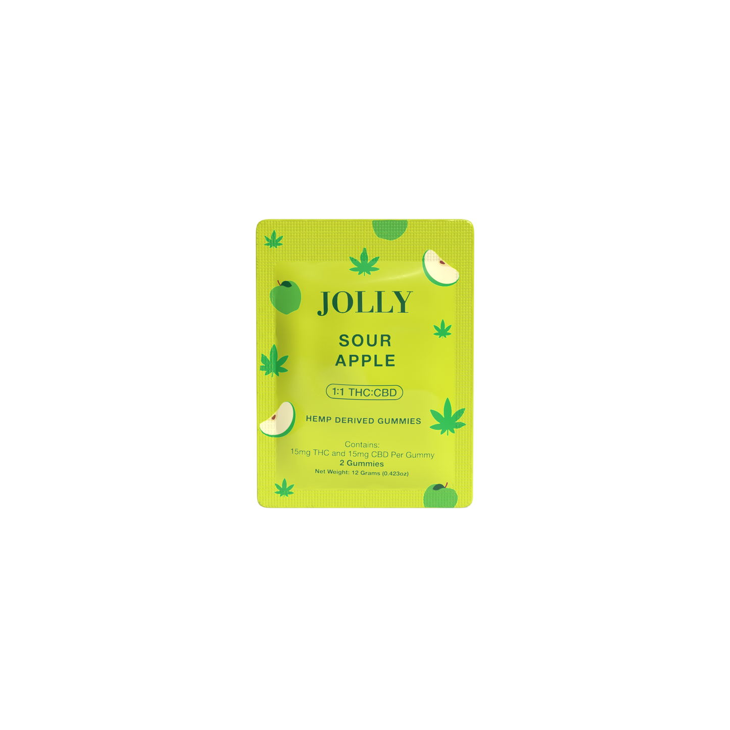 15mg (2ct) Sour Apple Vegan Gummies