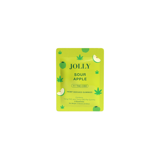 15mg (2ct) Sour Apple Vegan Gummies