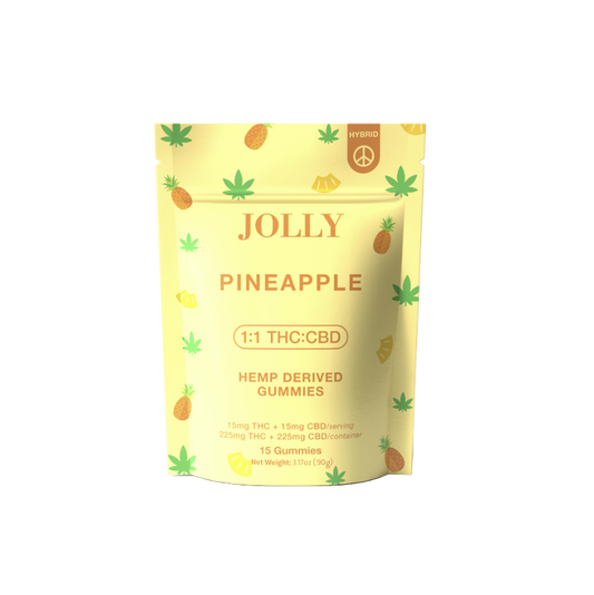 15mg Pineapple Vegan Gummies