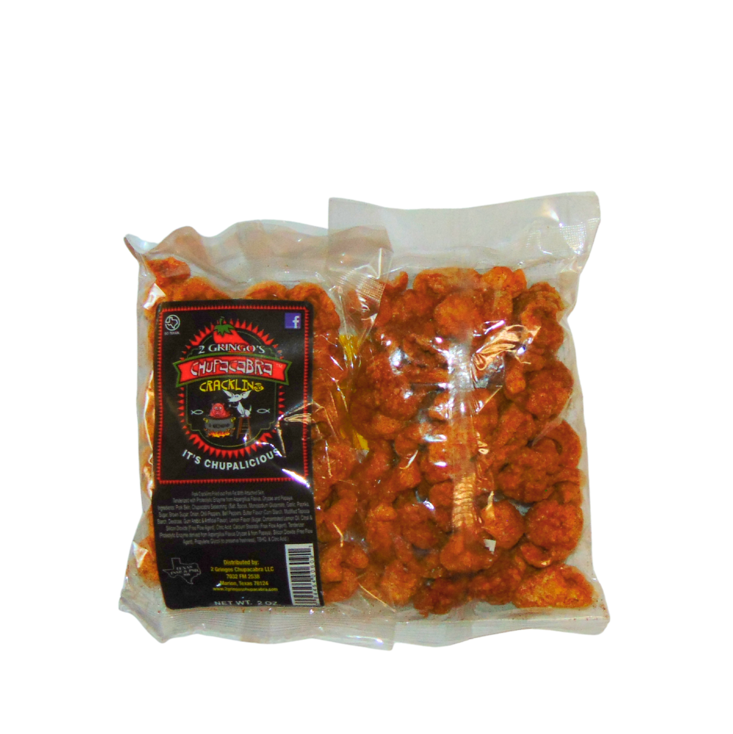 2 Gringos Chupacabra Chicharrónes - 2 oz