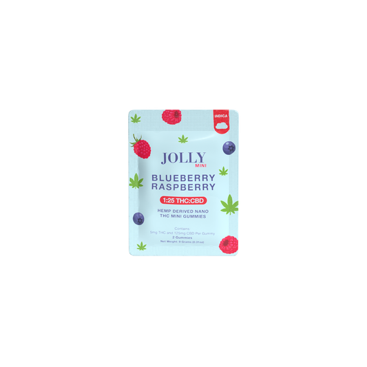 5mg (2ct) Blue Raspberry (Indica) Vegan Gummies