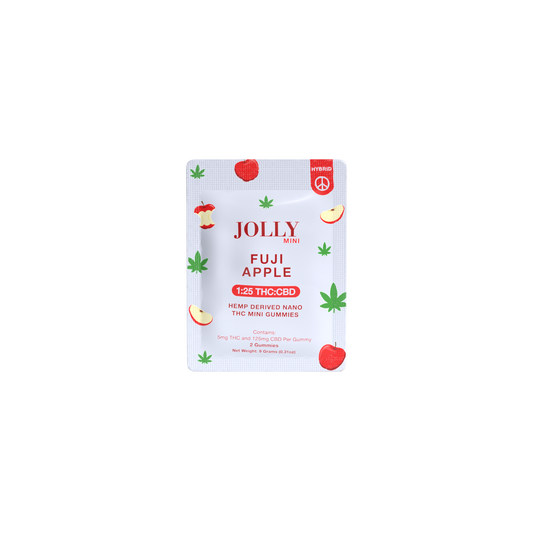 5mg  (2ct) Fuji Apple (Hybrid) Vegan Gummies