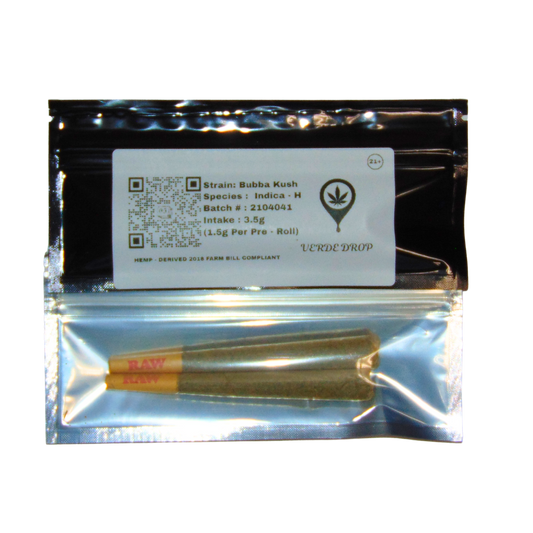 Bubba Kush Pre - Rolls