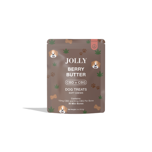 Mood- Boosting Berry Butter Dog Treats