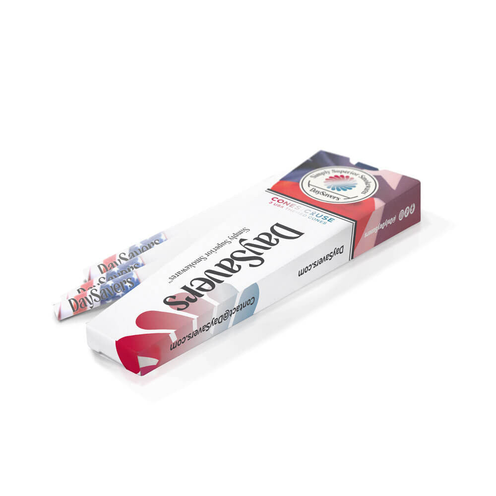 American Flag Pre - Roll Cones