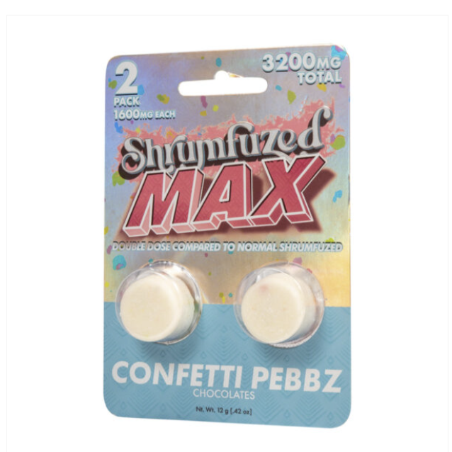 Confetti Pebbz 1600mg Chocolates