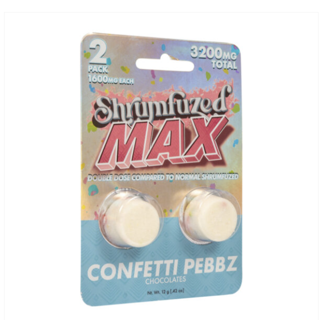 Confetti Pebbz 1600mg Chocolates