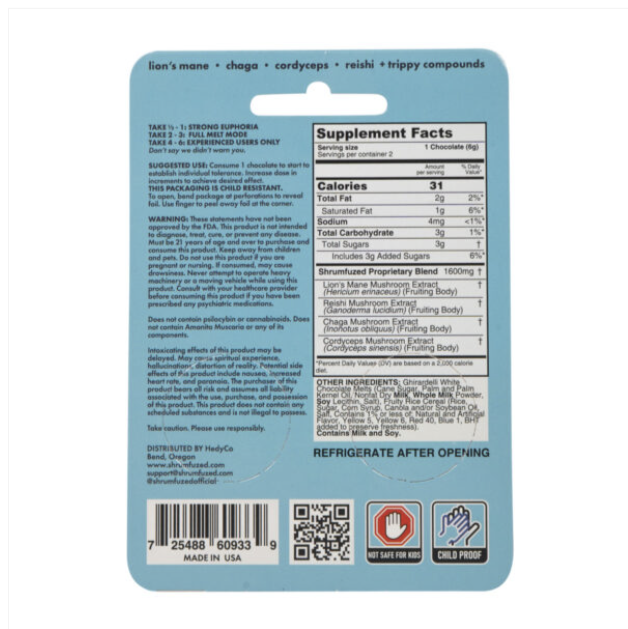 Confetti Pebbz 1600mg Chocolates