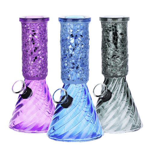 Crystalline Mini Glass Bong