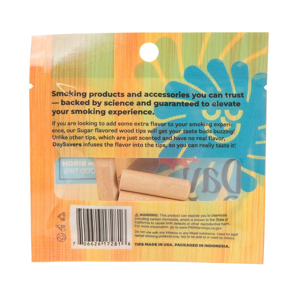 Sugar Flavor Wood Tips