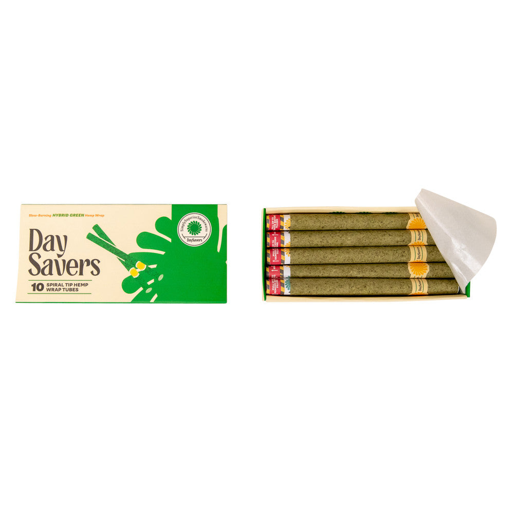 Green Hybrid Hemp Wraps