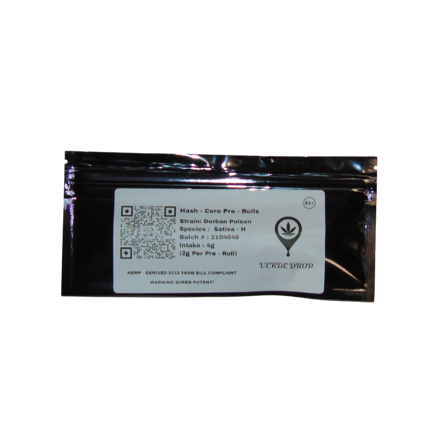 Durban Poison Hash Core Pre - Rolls