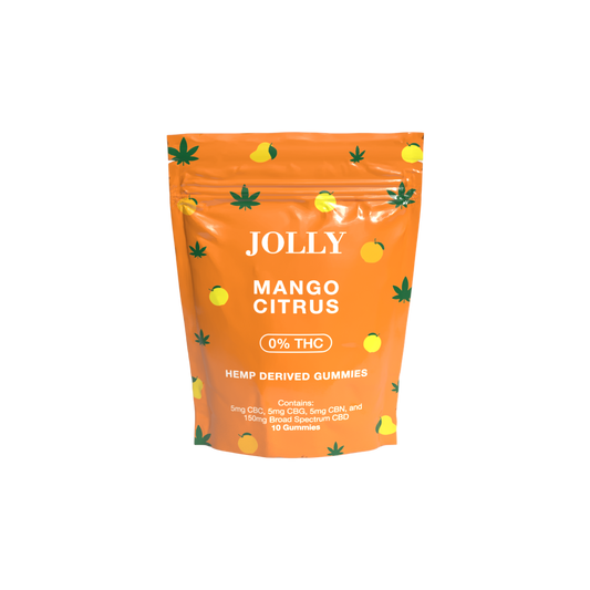 CBD Mango Citrus Vegan Gummies