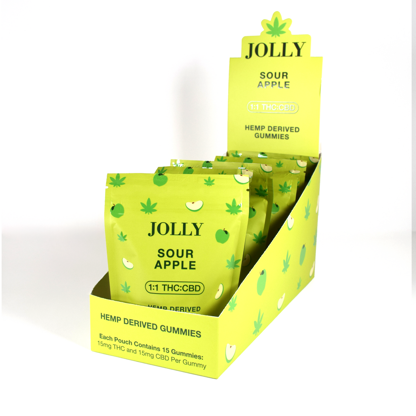 15mg (15ct) Sour Apple Vegan Gummies