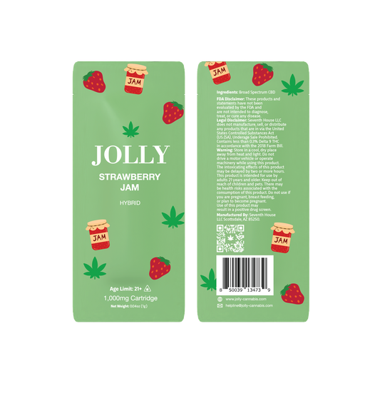 CBD Cartridge - Strawberry Jam