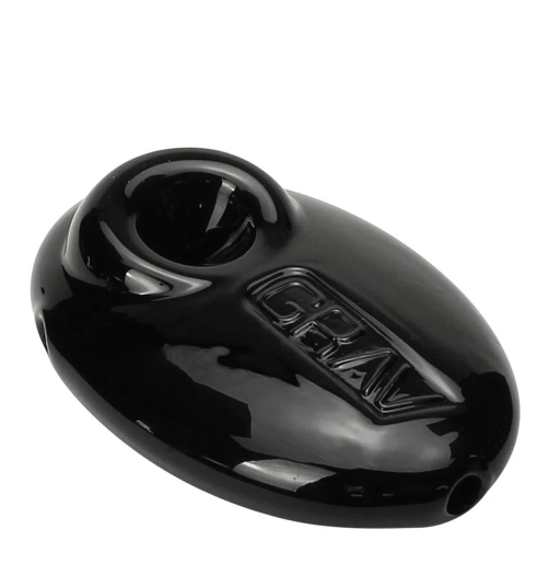 Grav Pebble Spoon Pipe