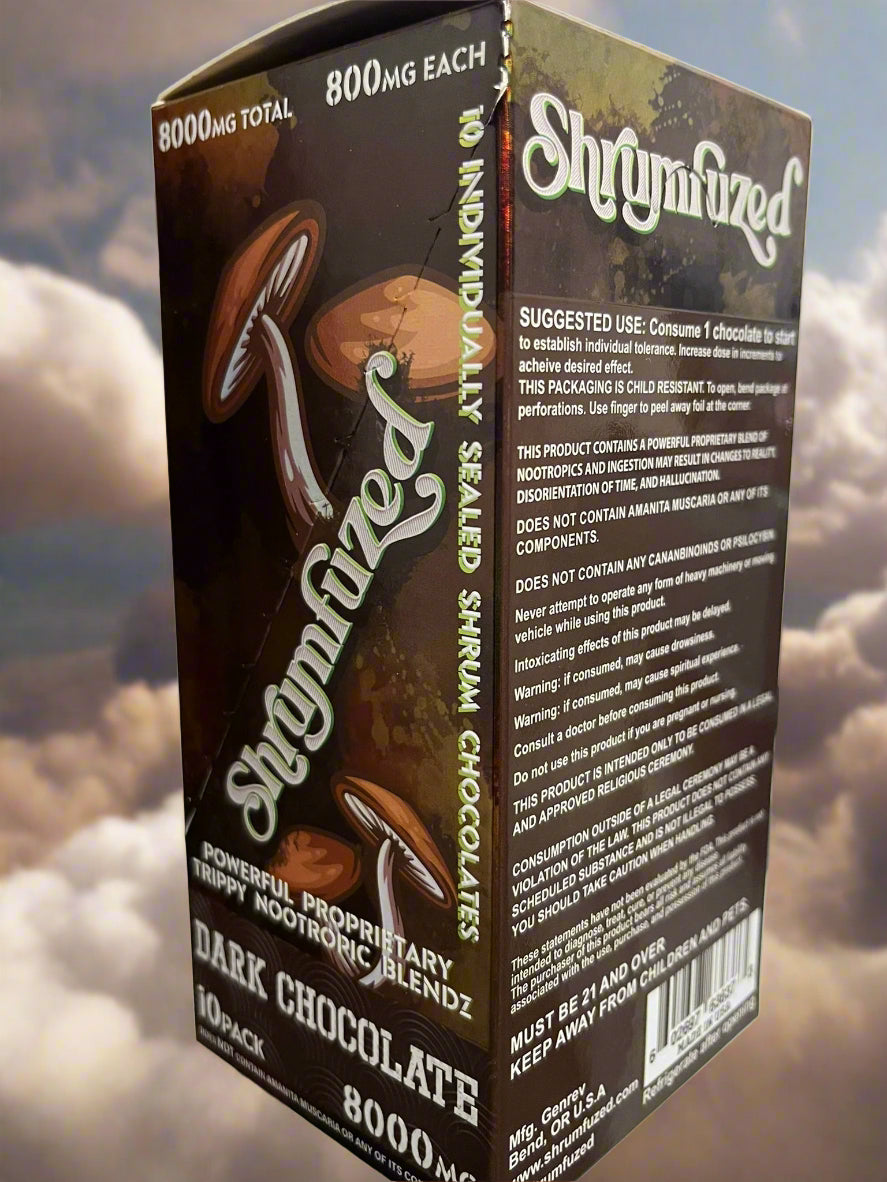 Shrumfuzed Mushroom Dark Chocolate