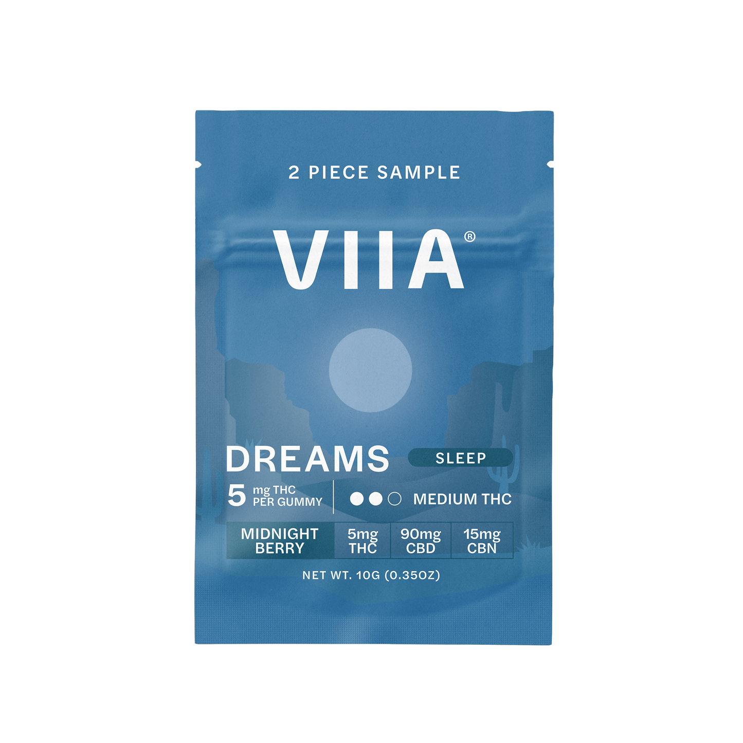 Dreams Sleep Gummies 5mg THC Sample - 2pc.