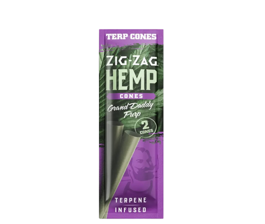 Terpene Infused Hemp Cones - Grand Daddy Purp